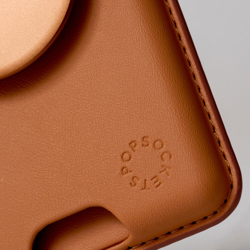 Cognac —  Softgoods MagSafe PopWallet+ image number 9