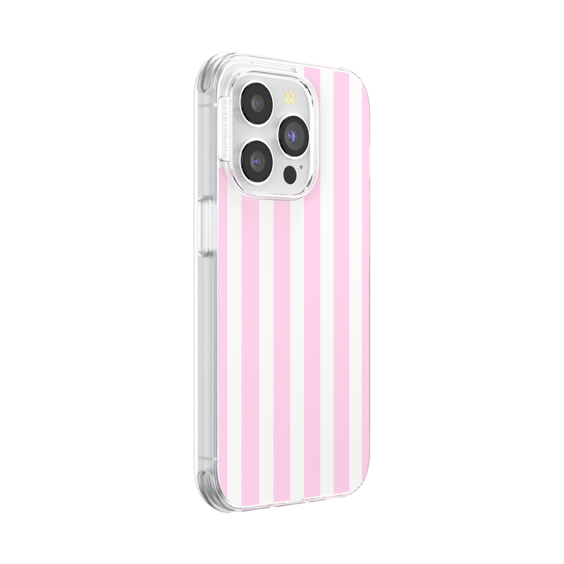 Club Stripe Pink — iPhone 14 Pro MagSafe Case image number 1