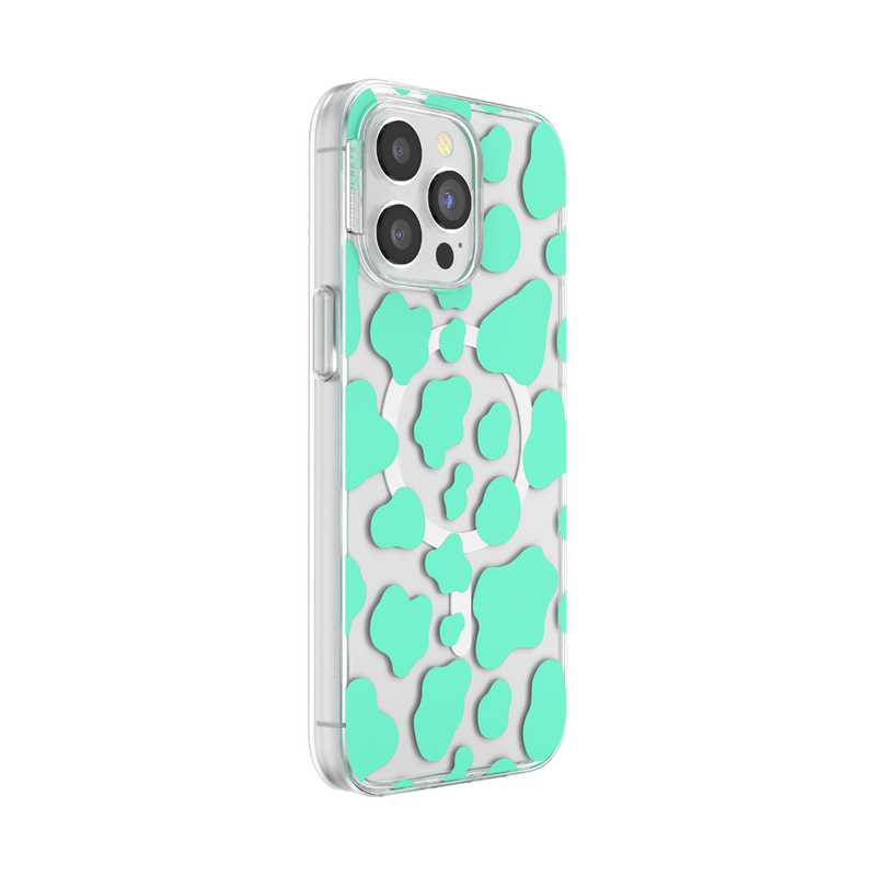 Turquoise Cow Cow — iPhone 15 Pro Max MagSafe Case image number 1