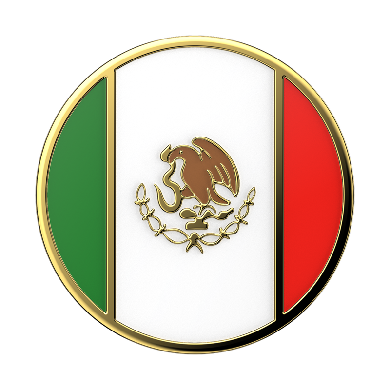 Enamel Mexican Flag image number 1