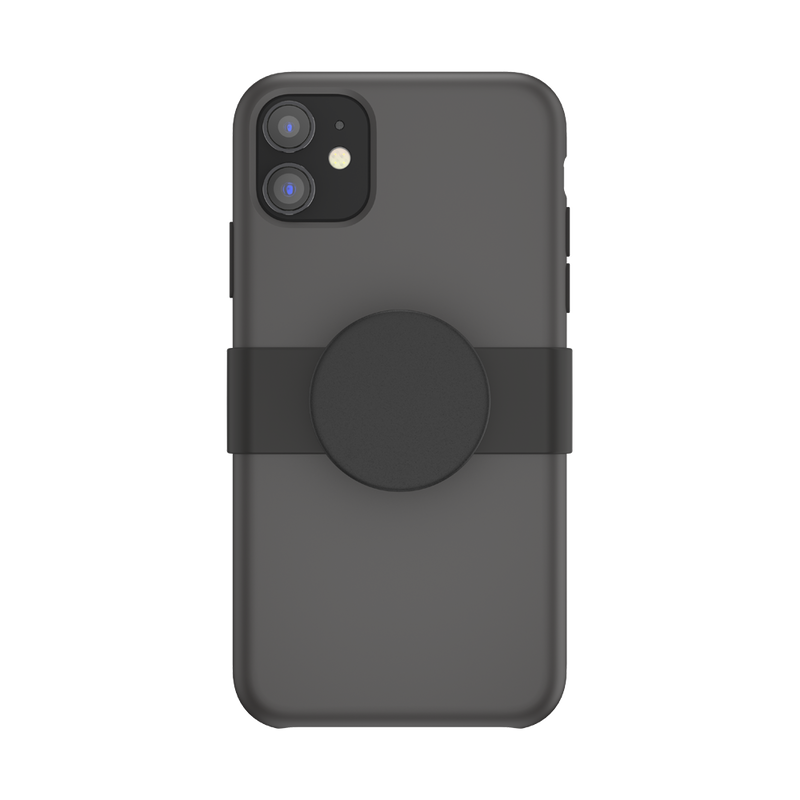 PopGrip Slide Apple Black — iPhone 11 image number 0
