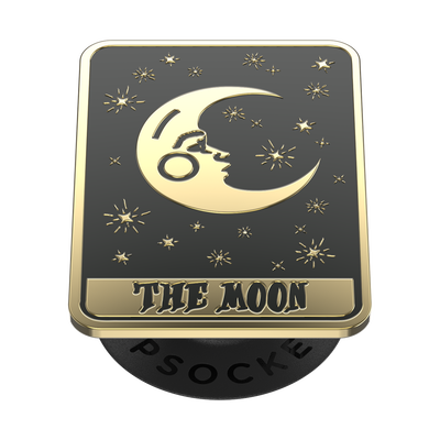Secondary image for hover Enamel Tarot Card Moon