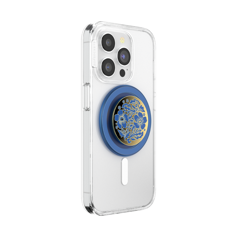 Enamel Lace Blue Vermeer — MagSafe PopGrip image number 8