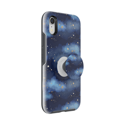 Secondary image for hover Otter + Pop Symmetry Series Case Stormy Skies — iPhone XR