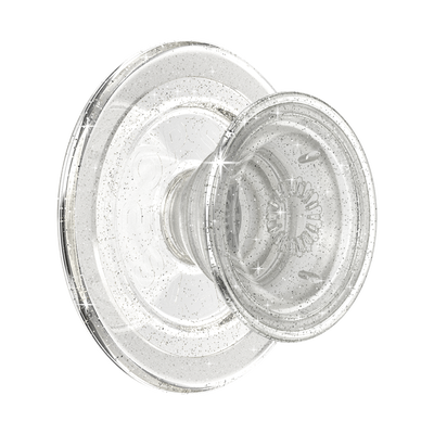 Clear Glitter — MagSafe PopGrip