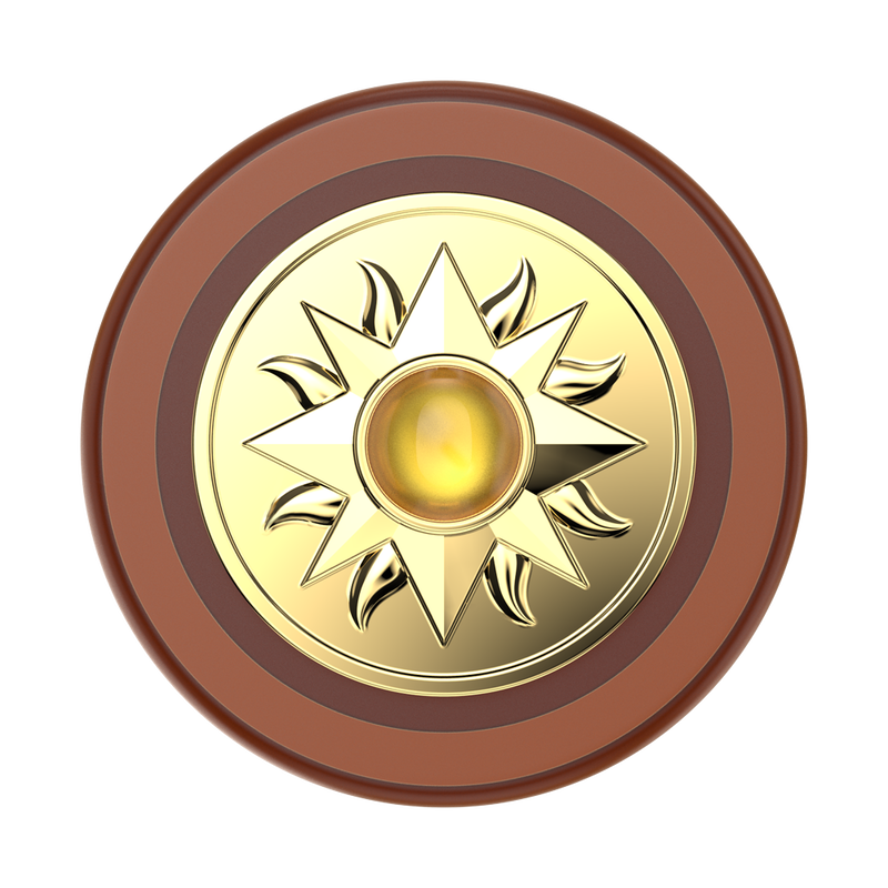 Enamel Sun Jewel Amber — MagSafe PopGrip image number 1