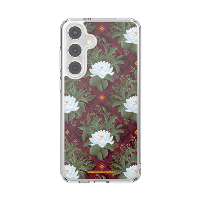 Lush White Lotus — Samsung Galaxy S24+ MagSafe Case