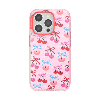 Cherry Bows — iPhone 15 Pro MagSafe Case