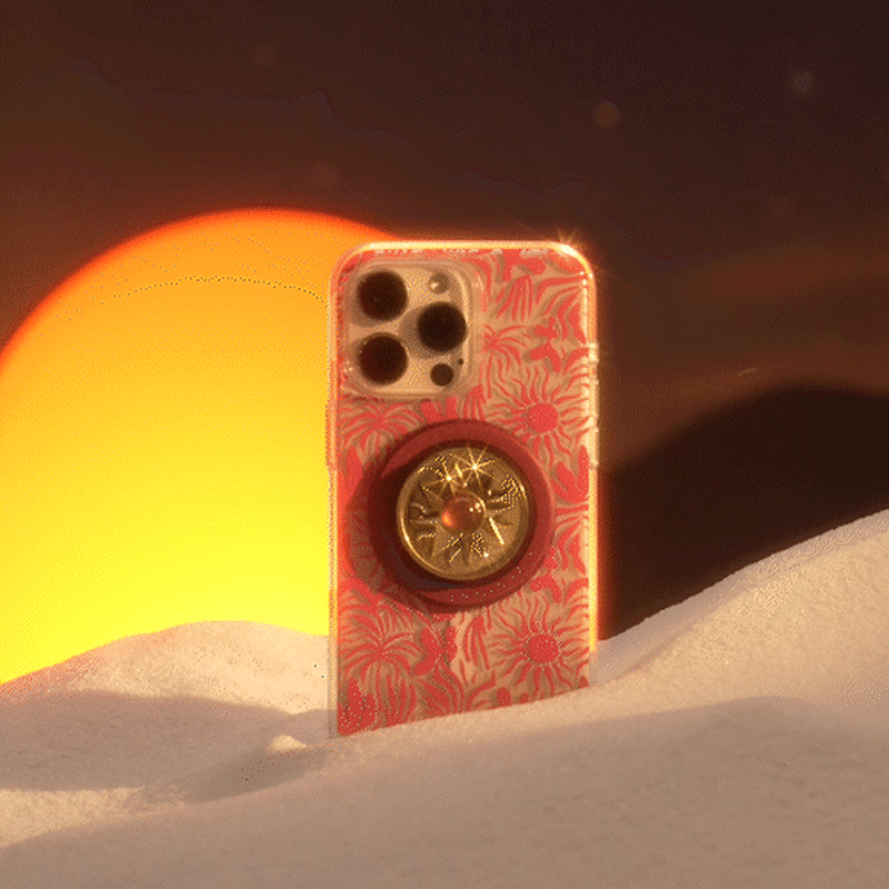Enamel Sun Jewel Mauve — MagSafe PopGrip image number 2