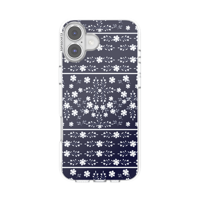 Bandana Blues — iPhone 16 Plus MagSafe Case