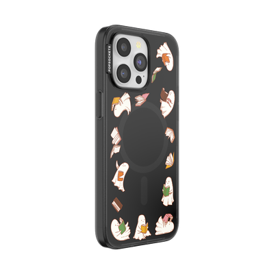 Secondary image for hover Spooky Book Club Smoke — iPhone 15 Pro Max MagSafe Case