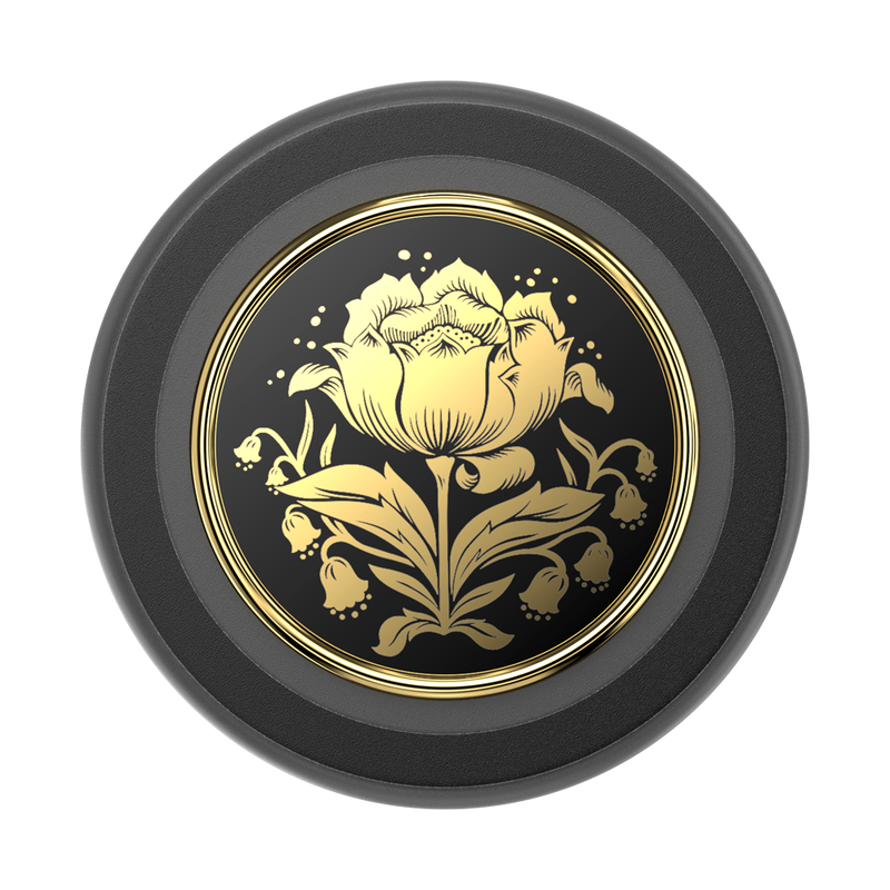 Enamel Rose Noir — MagSafe PopGrip image number 1