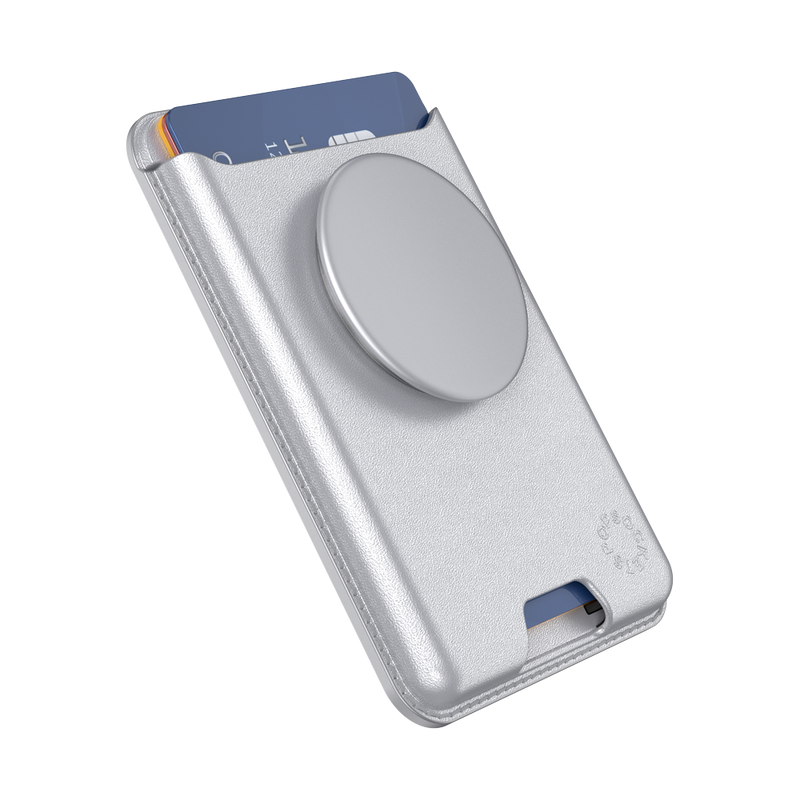 Silver —  Softgoods MagSafe PopWallet+ image number 3