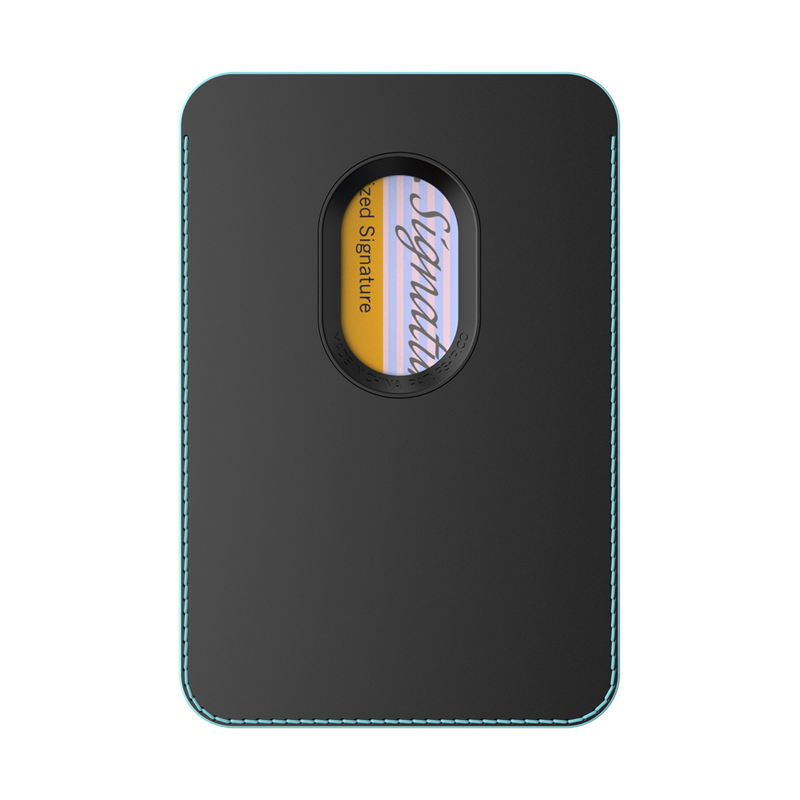 Butterfly Pea Blue — Softgoods MagSafe PopWallet+ image number 5