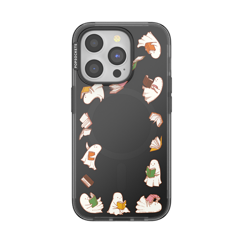 Spooky Book Club Smoke — iPhone 15 Pro MagSafe Case image number 0