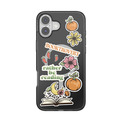 Cozy Booktrovert — iPhone 16 Plus MagSafe Case