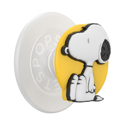 PopOut Sitting Snoopy — MagSafe PopGrip