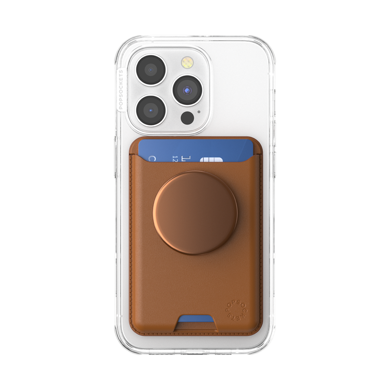 Cognac —  Softgoods MagSafe PopWallet+ image number 5