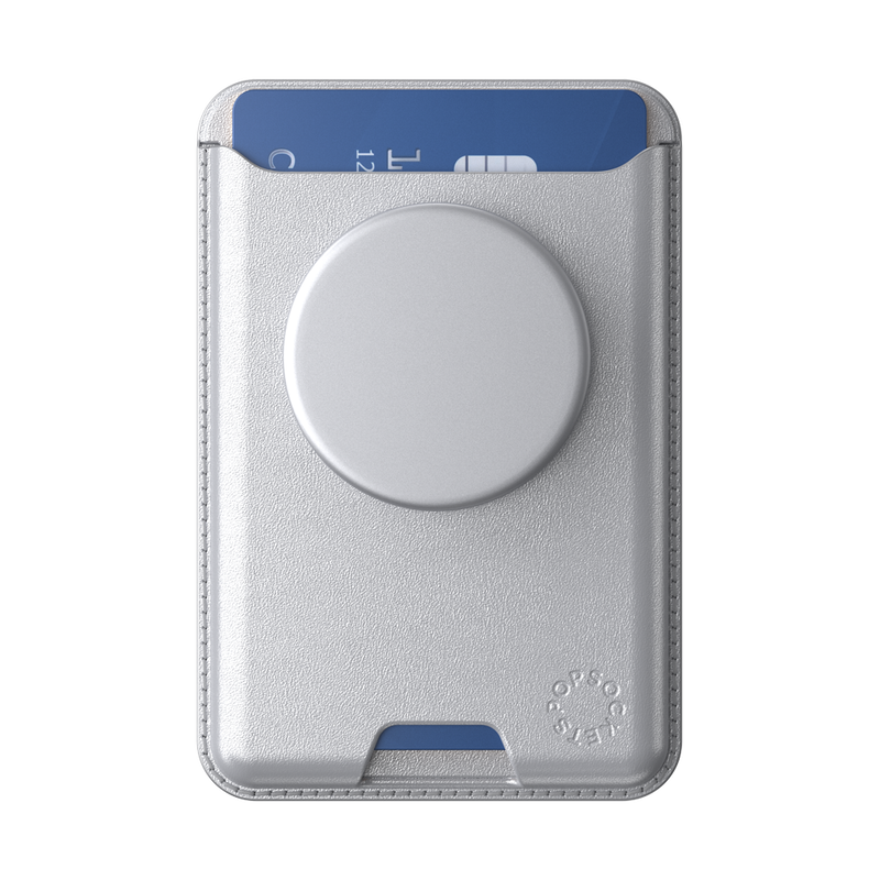 Silver —  Softgoods PopWallet+ for MagSafe image number 1