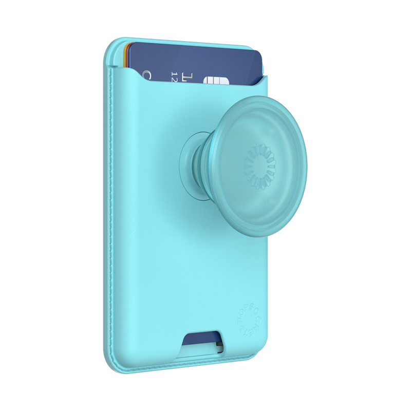 Butterfly Pea Blue — Softgoods MagSafe PopWallet+ image number 0