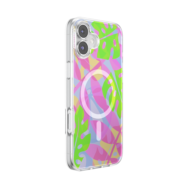 Boca Palms Pink — iPhone 16 Plus MagSafe Case image number 1