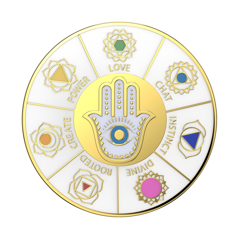 Enamel Spinner Chakras image number 1