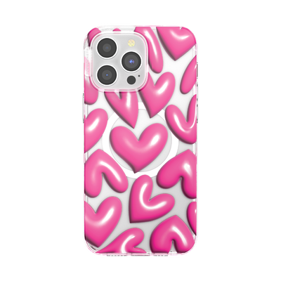 Heart Bubble — iPhone 15 Pro MagSafe Case