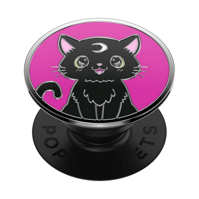 Enamel Black Cat Magic