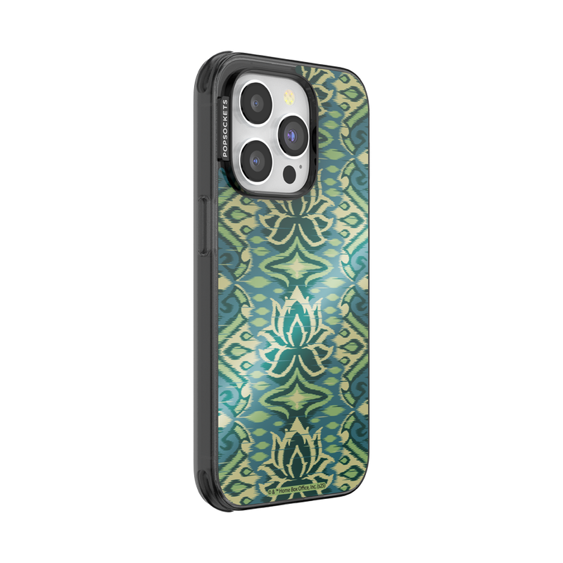 Mirror White Lotus Textile — iPhone 14 Pro MagSafe Case image number 1