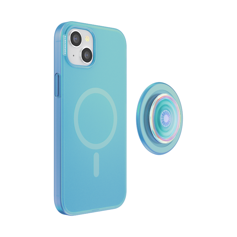 Blue Opalescent — iPhone 15 Plus MagSafe Case image number 9