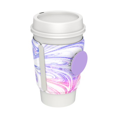 Secondary image for hover PopThirst Cup Sleeve Sunset Swirls