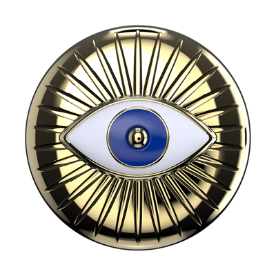 Puffy Enamel Evil Eye