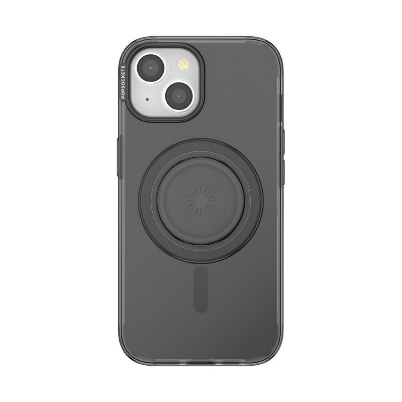 Black Transluscent — iPhone 15 MagSafe Case image number 0