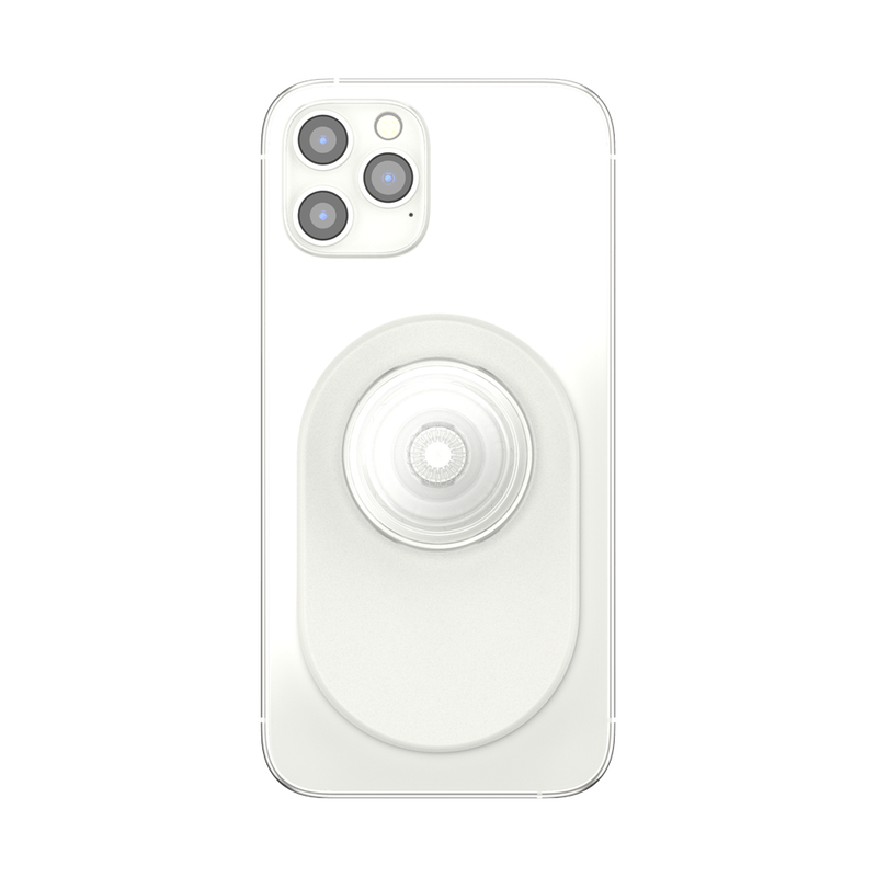 White — PopGrip for MagSafe - Pill image number 3