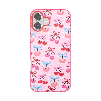 Cherry Bows — iPhone 16 Plus MagSafe Case