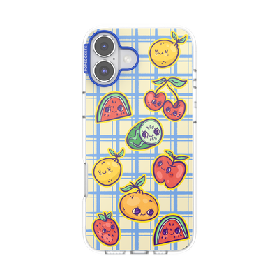 Fruity Plaid — iPhone 16 Plus MagSafe Case