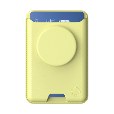 Secondary image for hover Butter Yellow — Softgoods MagSafe PopWallet+