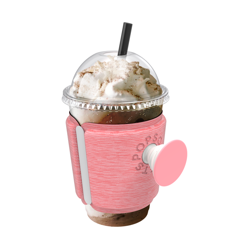 PopThirst Cup Sleeve Macaron Pink Melange image number 6