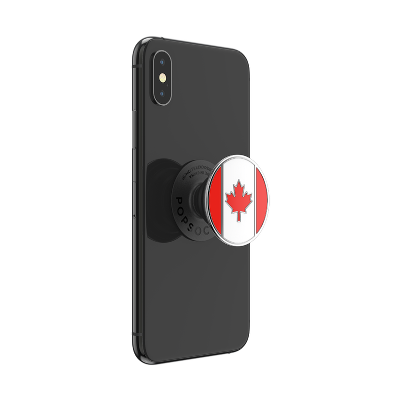 Enamel Canadian Flag — Adhesive PopGrip image number 4