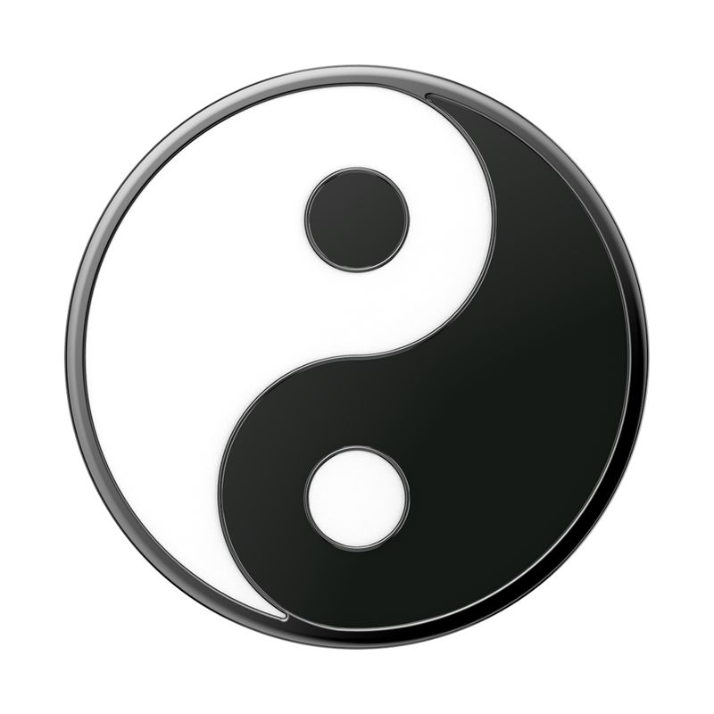 Enamel Yin Yang — Adhesive PopGrip image number 1
