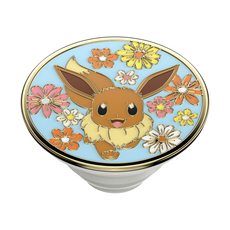 Floral Eevee Enamel — Adhesive PopGrip image number 7