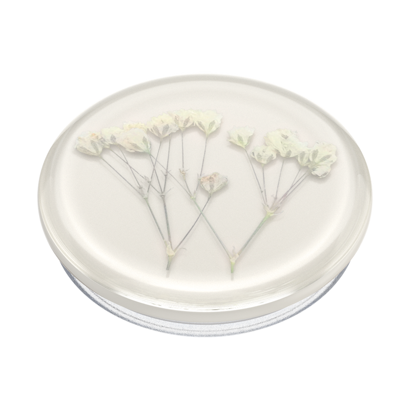 Pressed Flower Baby's Breath — Adhesive PopGrip image number 2