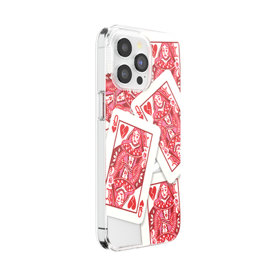 Secondary image for hover Queen of Hearts — iPhone 15 Pro MagSafe Case