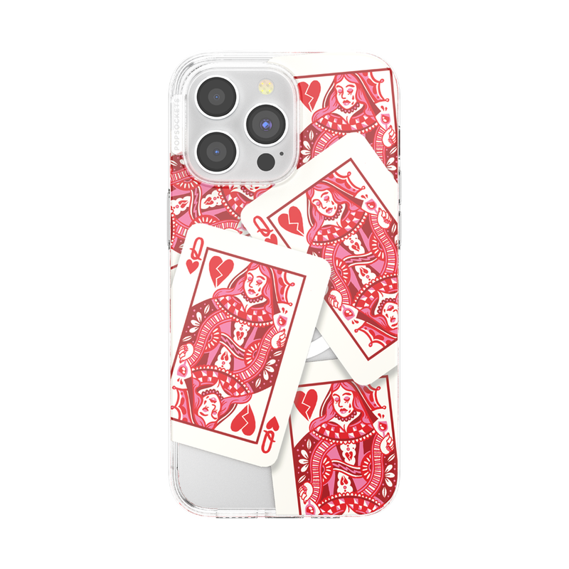 Queen of Hearts — iPhone 15 Pro MagSafe Case image number 0