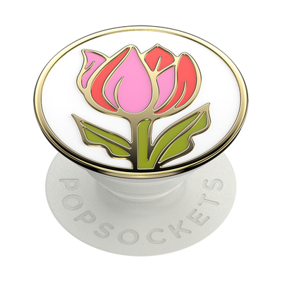 Secondary image for hover Enamel Pink Tulip
