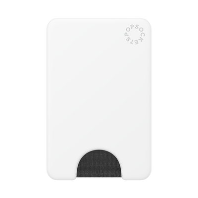 White — PopWallet for MagSafe