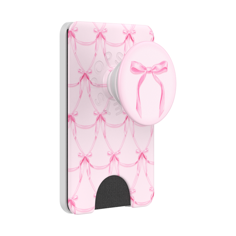 Satin Bow Blush — MagSafe PopWallet+ image number 0
