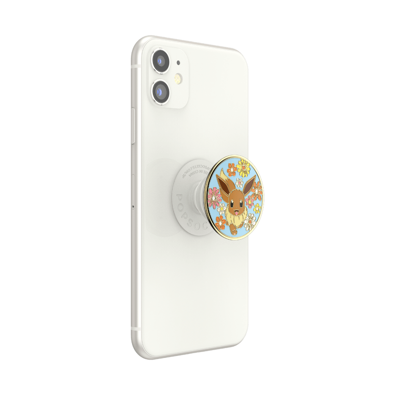 Floral Eevee Enamel — Adhesive PopGrip image number 6