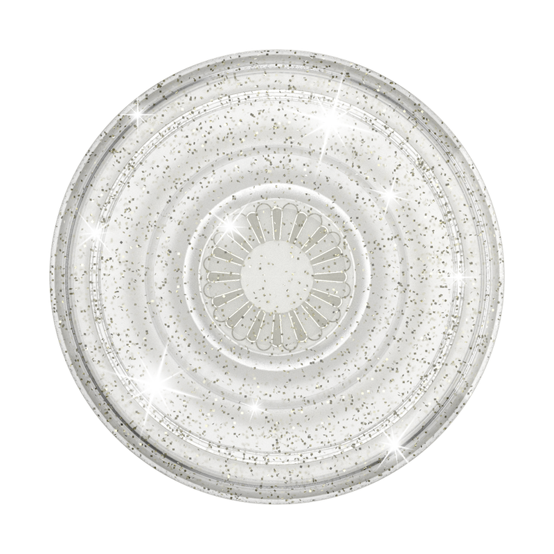 Clear Glitter Silver image number 0
