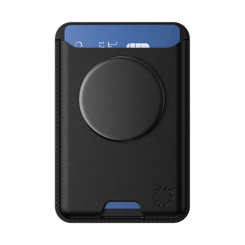 Black — Softgoods MagSafe PopWallet+ image number 1